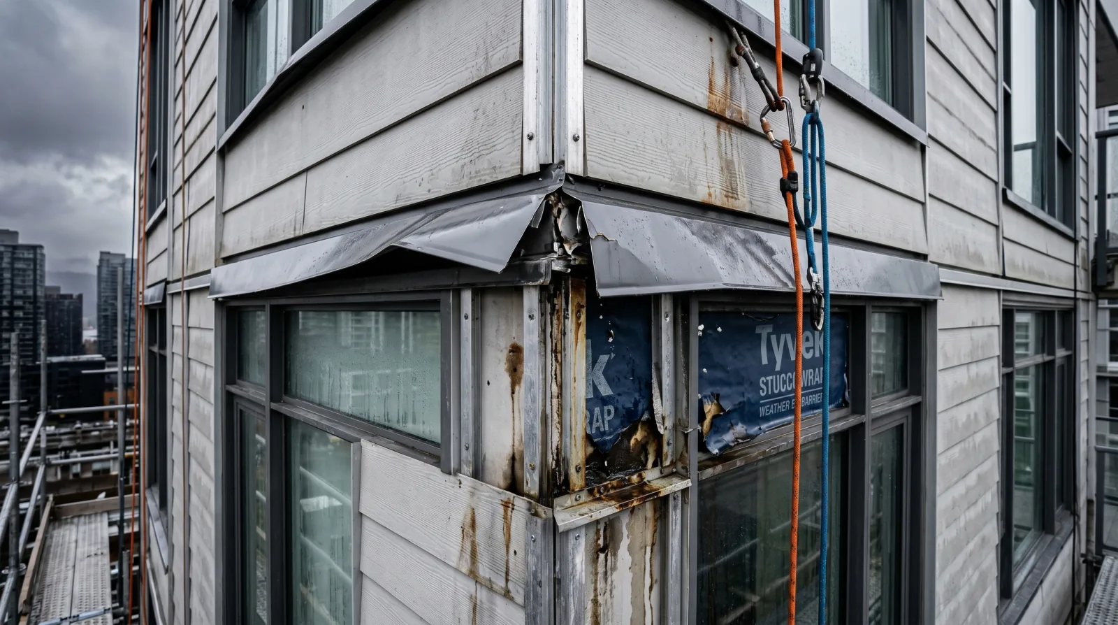 Targeted envelope repair vs. full recladding