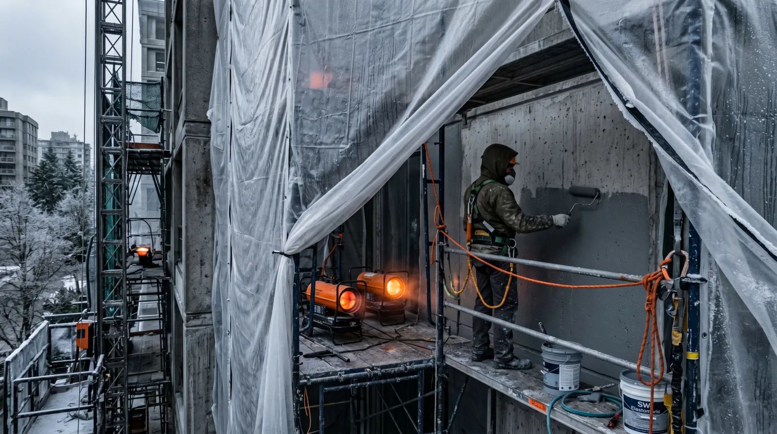 Envelope specialist vs. general painter for high-rise coatings